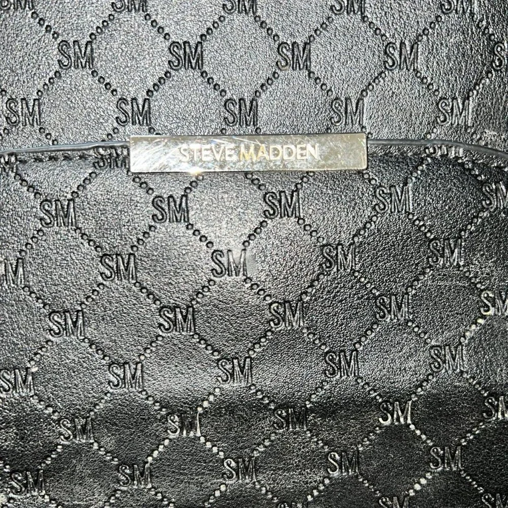 Steve Madden Black Shoulder Backpack